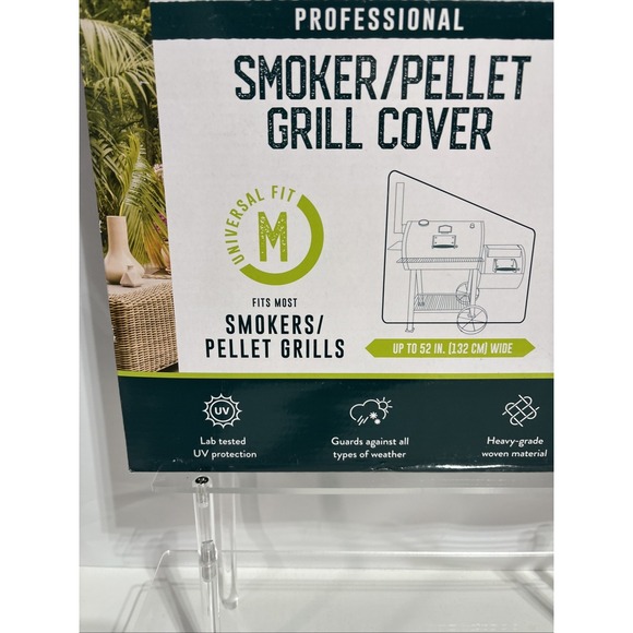 Patio Companion Professional Smoker/Pellet‎ Grill Cover M 52"x30"x45" - Picture 2 of 12